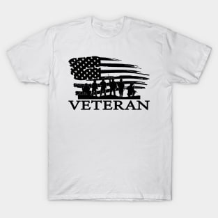 American Flag Veteran T-Shirt